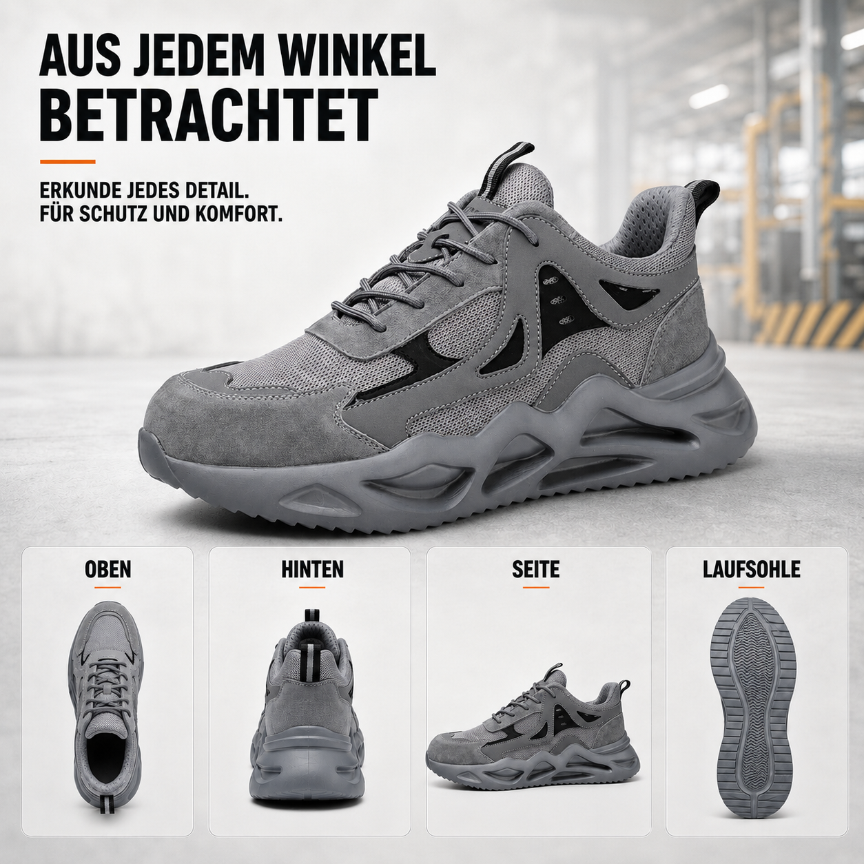 Nordspur | Safeguardix High Top Sicherheitssneaker