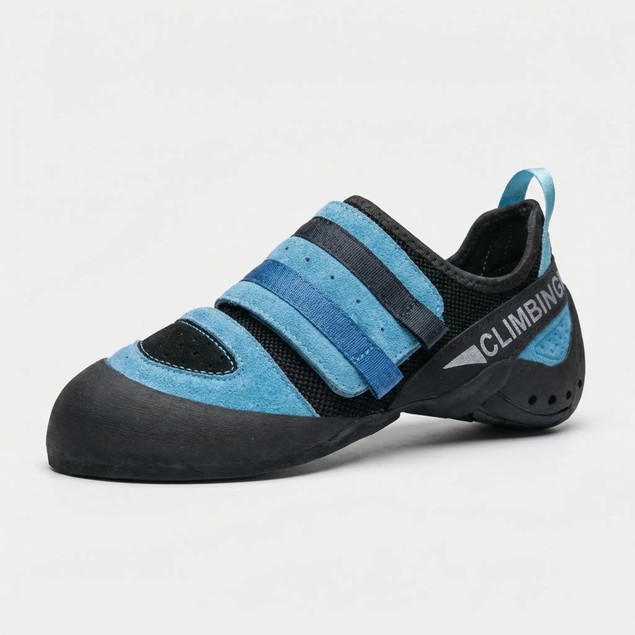 Anfänger-Kletterschuhe mit Klettverschluss und rutschfester Sohle