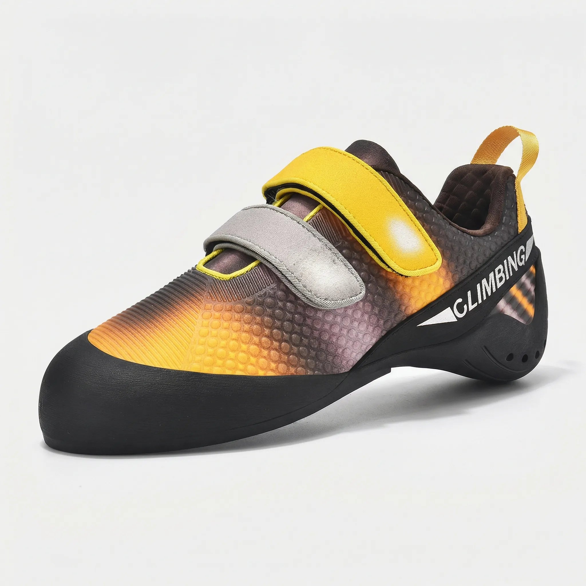 Herren-Kletterschuh mit Klettverschluss griffige Sohle Camouflage