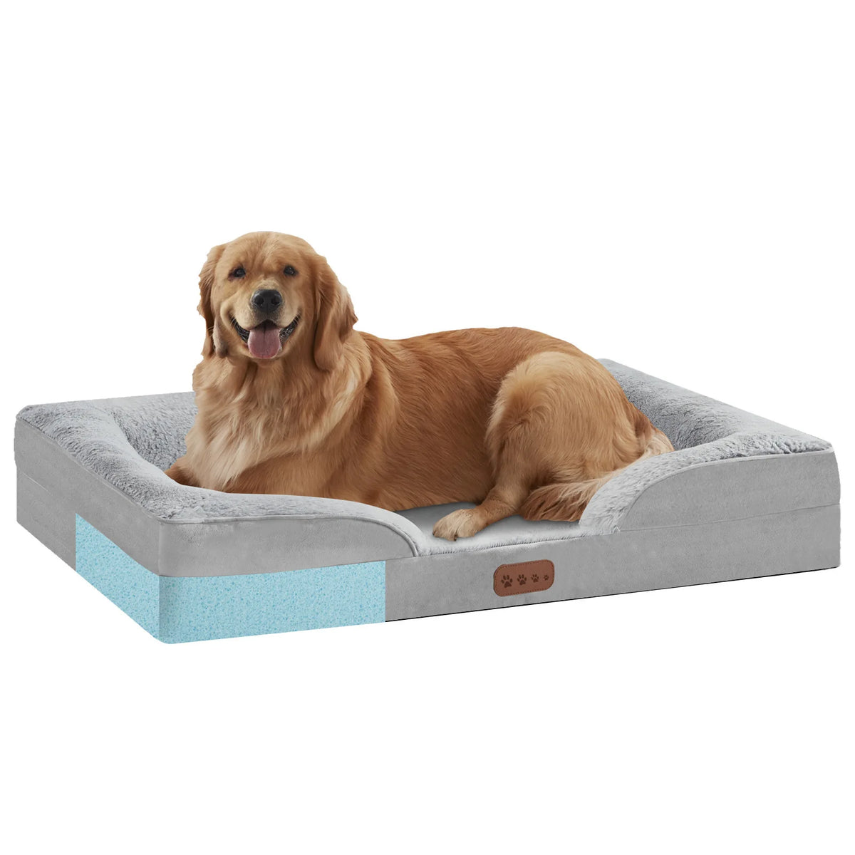 Nordspur | Schlummerix Orthopädisches Hundesofa Mit Gepolstertem Rand