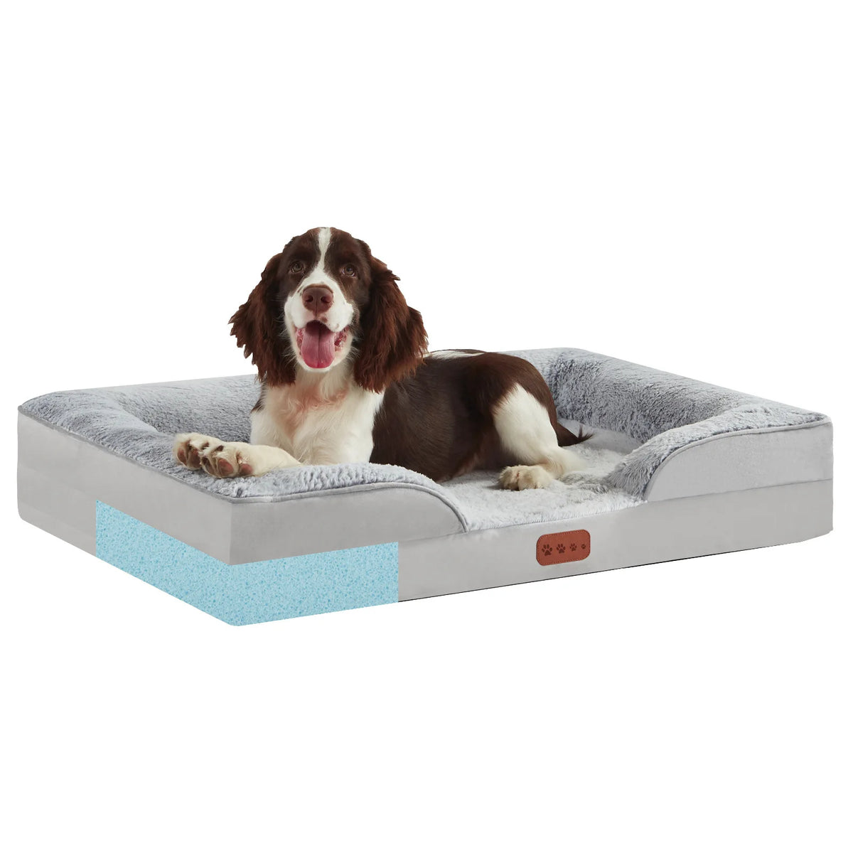 Nordspur | Schlummerix Orthopädisches Hundesofa Mit Gepolstertem Rand