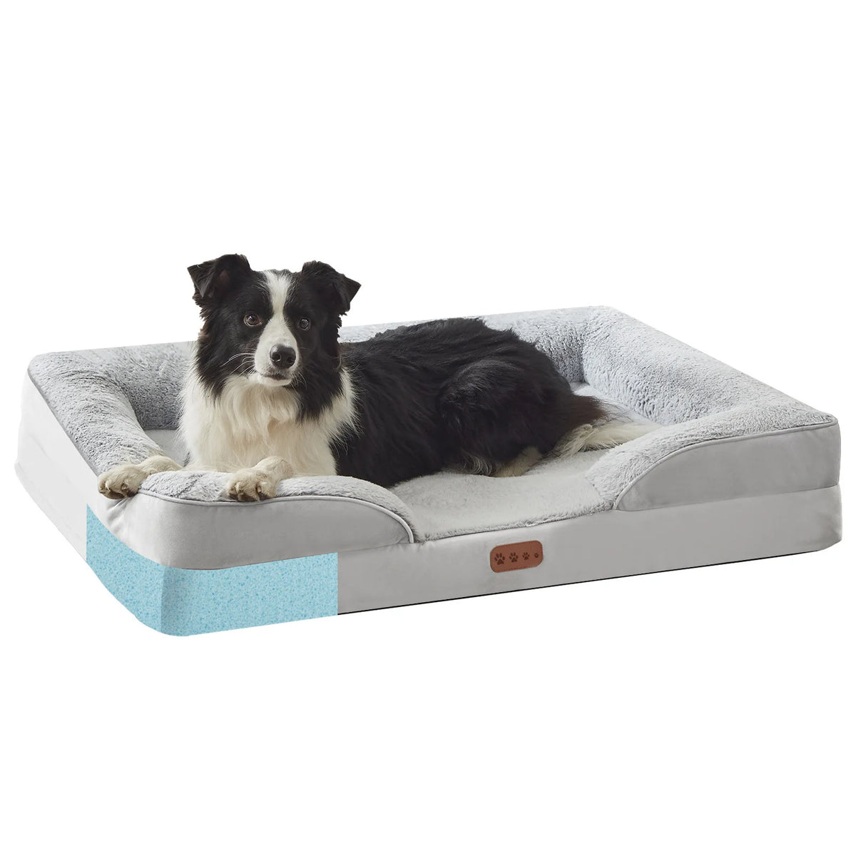 Nordspur | Schlummerix Orthopädisches Hundesofa Mit Gepolstertem Rand