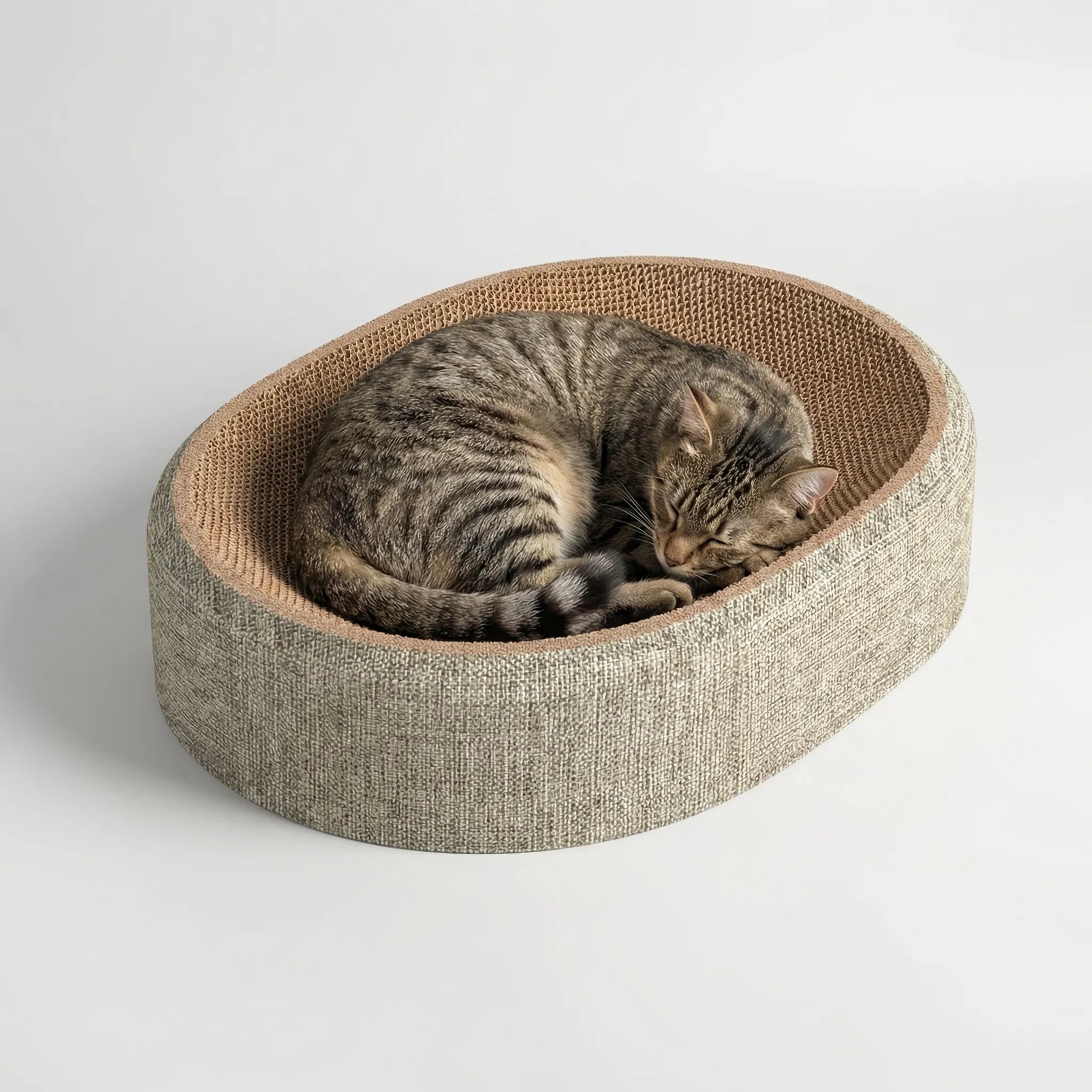 Sisal Kratzpad und Katzenbett für Krallenpflege und Schlafplatz