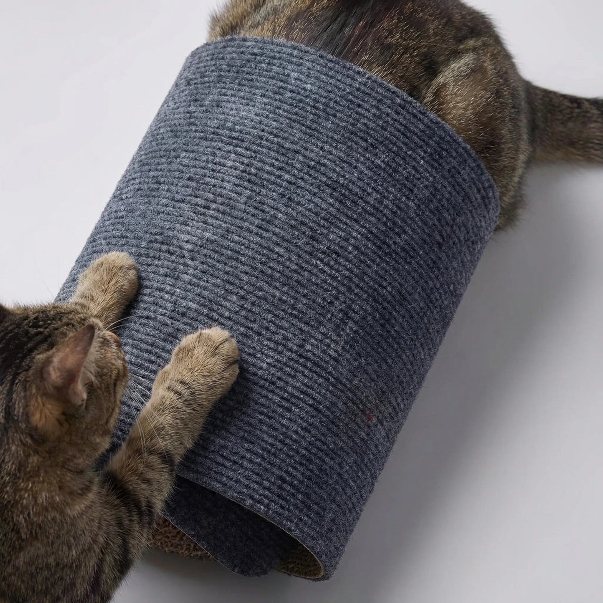 Vertikales Kratzbrett für Katzen zur Wandmontage