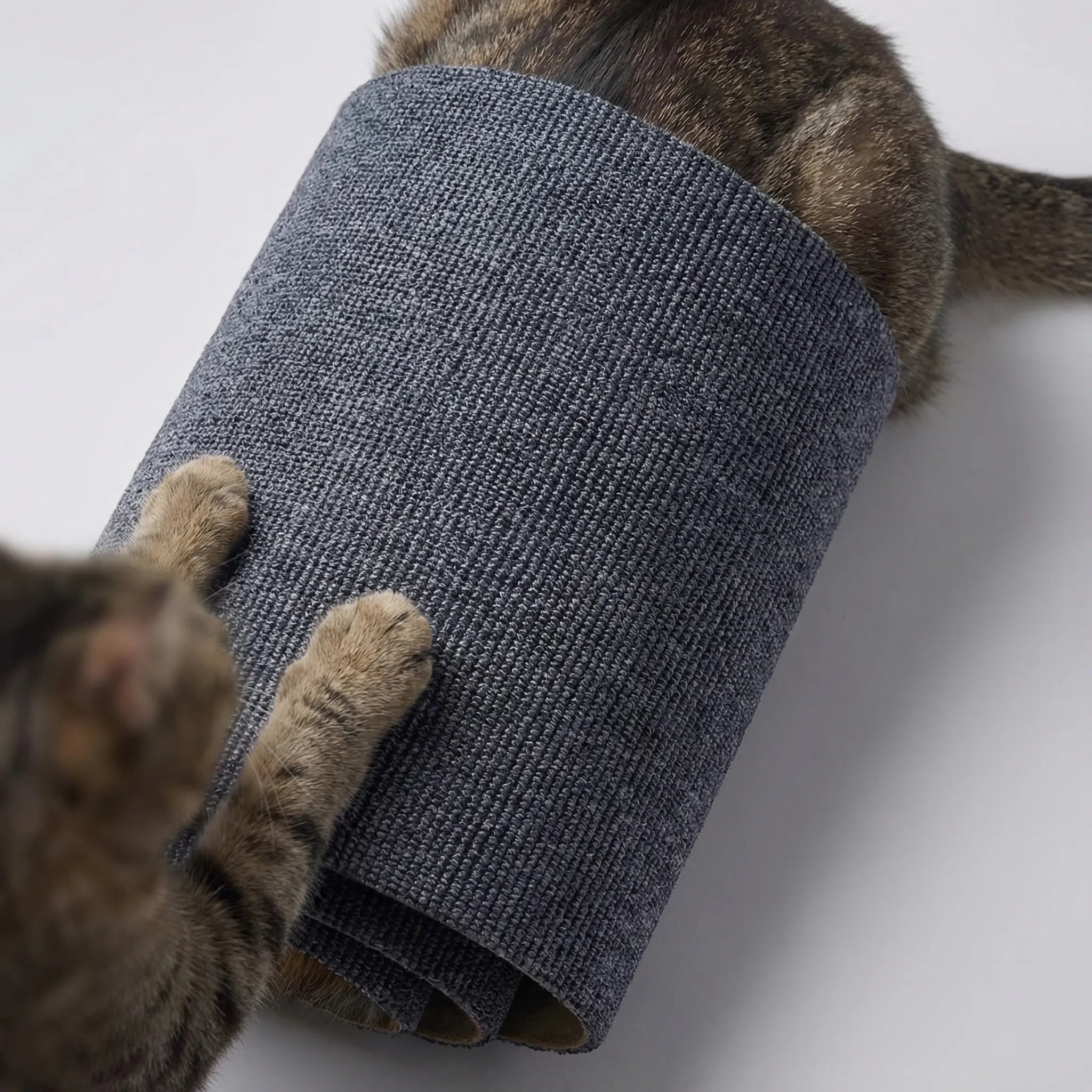 Vertikales Kratzbrett für Katzen zur Wandmontage