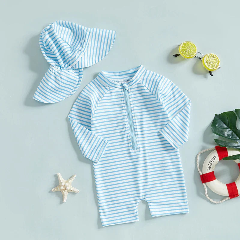 Nordspur | Seabuddo Long Sleeve Zip Swim Romper