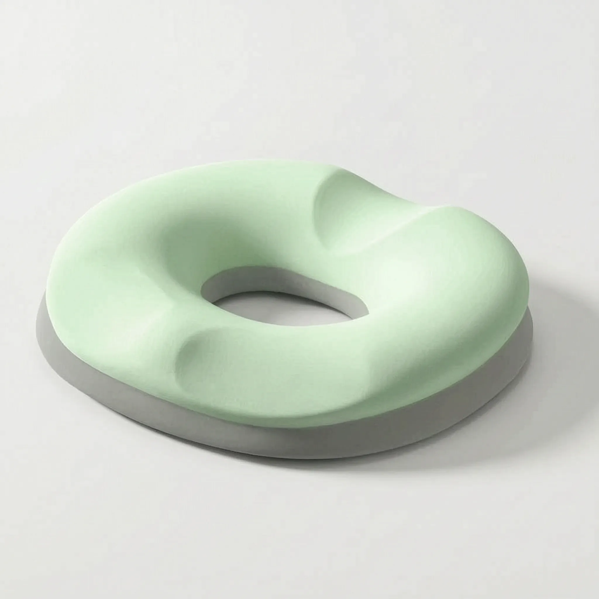 Ergonomisches Sitzkissen mit Donut-Form und zentraler Aussparung