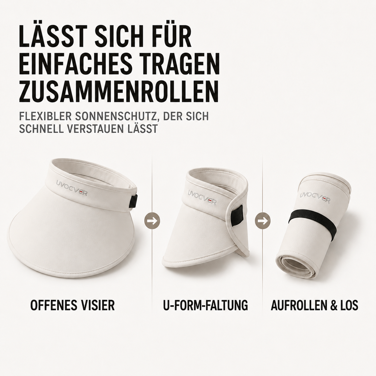 Nordspur | ShadeLuxe Breite Krempe Sonnenvisier