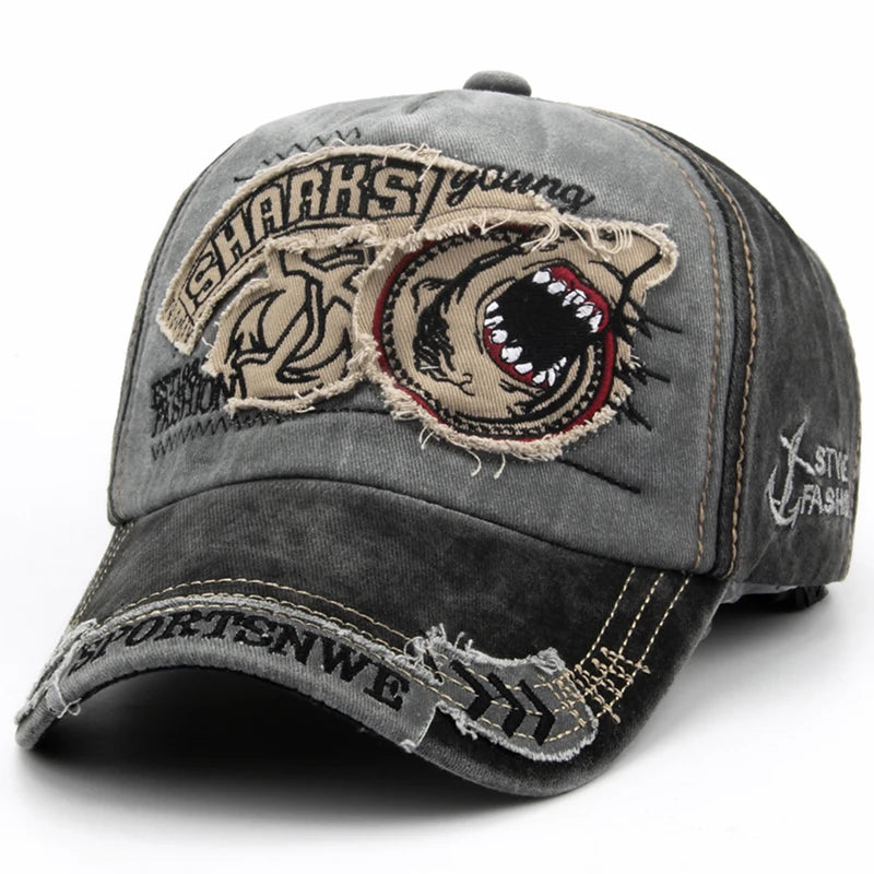Nordspur | SharkBiteCap Lässige Baseballkappe