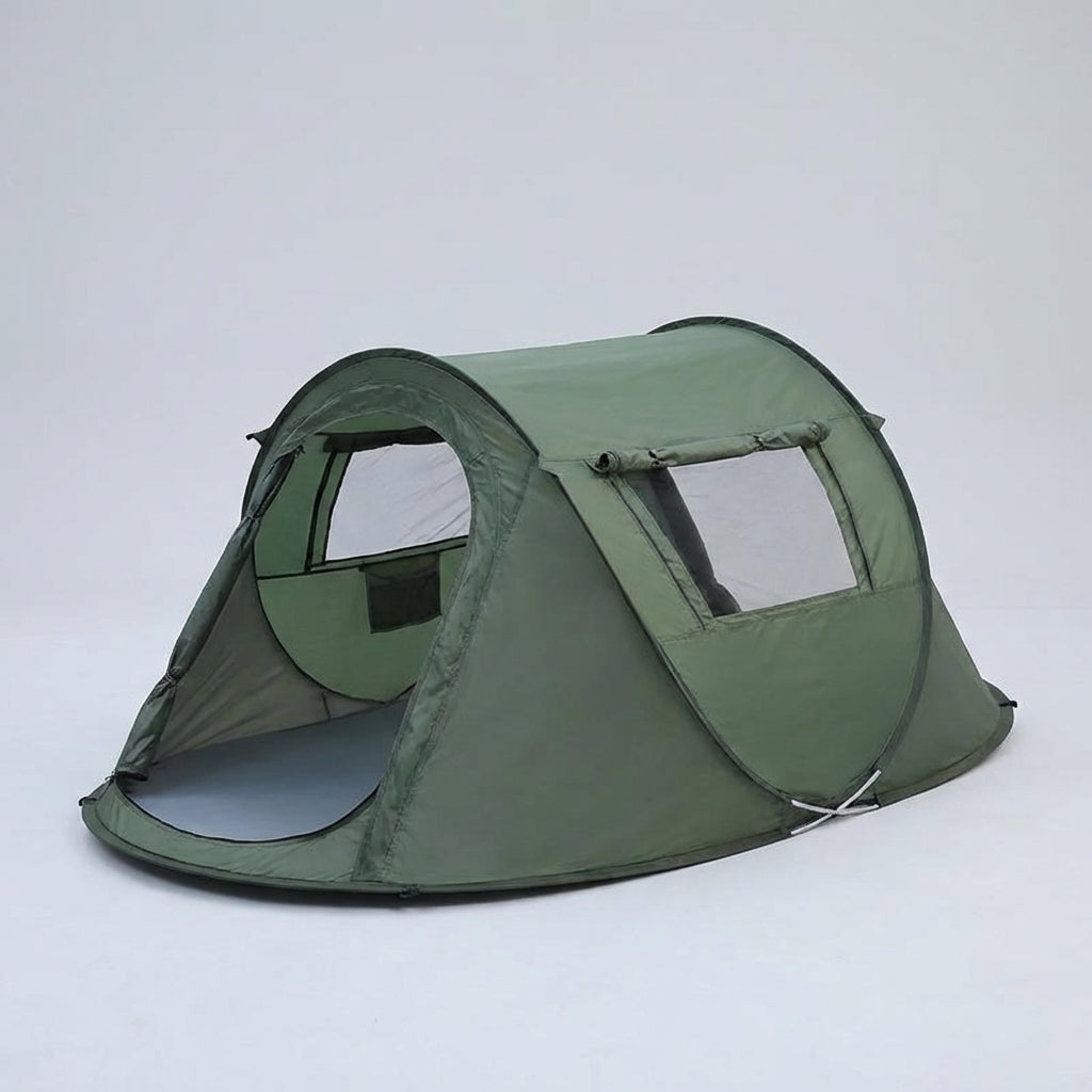Automatisches Pop-Up-Familienzelt wasserdicht geräumig Camping Zelt