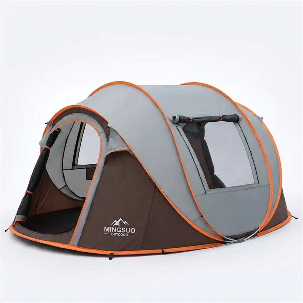 Automatisches Pop-Up-Familienzelt wasserdicht geräumig Camping Zelt