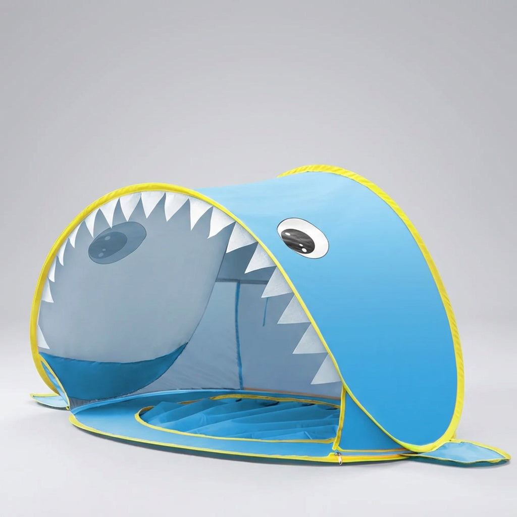 Pop-Up Strandzelt Kinder mit UV-Schutz und Planschbecken