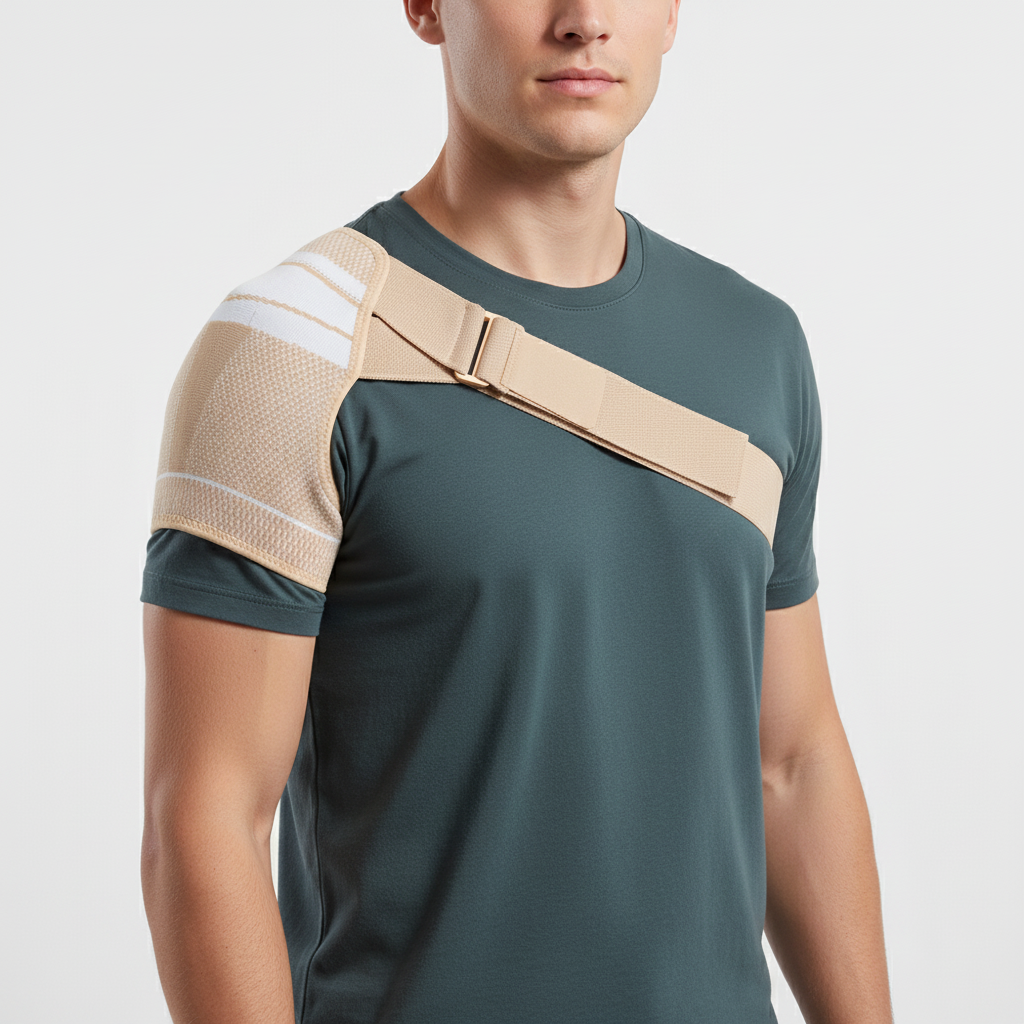 Schulterbandage mit verstellbarem Riemen Kompressionsstabilisierung