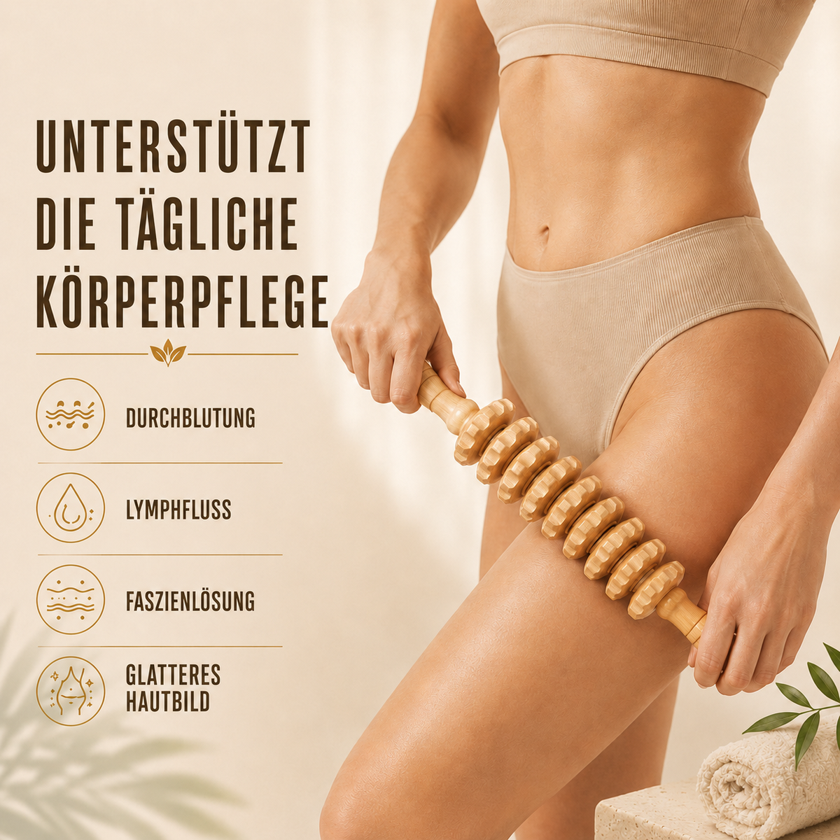 Nordspur | Silvoroam Gebogene Holz-Körperrolle