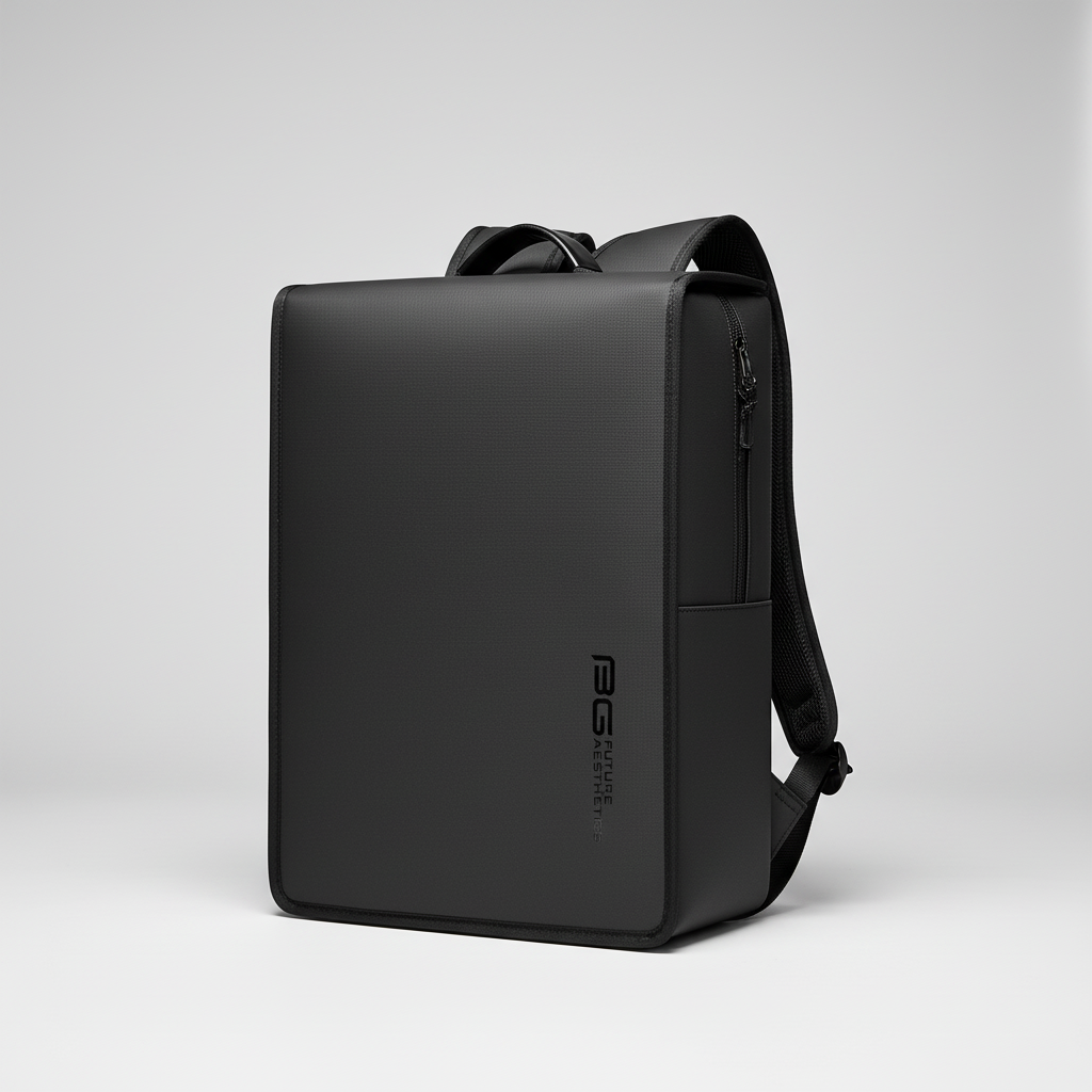 Schlanker Business Rucksack wasserabweisend mit gepolstertem Laptopfach