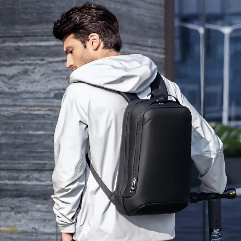 Geschäftsrucksack Laptop kratzerbeständig USB-Ladeanschluss