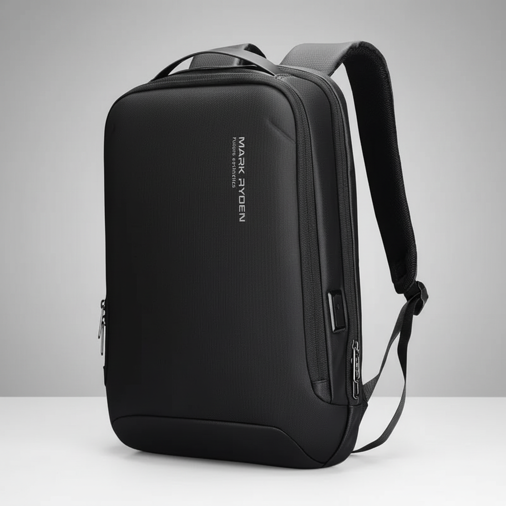 Geschäftsrucksack Laptop kratzerbeständig USB-Ladeanschluss
