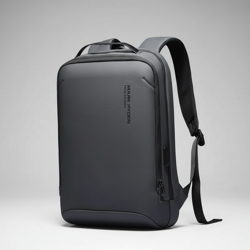 Geschäftsrucksack Laptop kratzerbeständig USB-Ladeanschluss