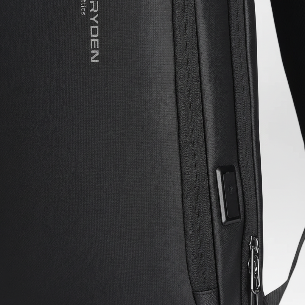 Geschäftsrucksack Laptop kratzerbeständig USB-Ladeanschluss