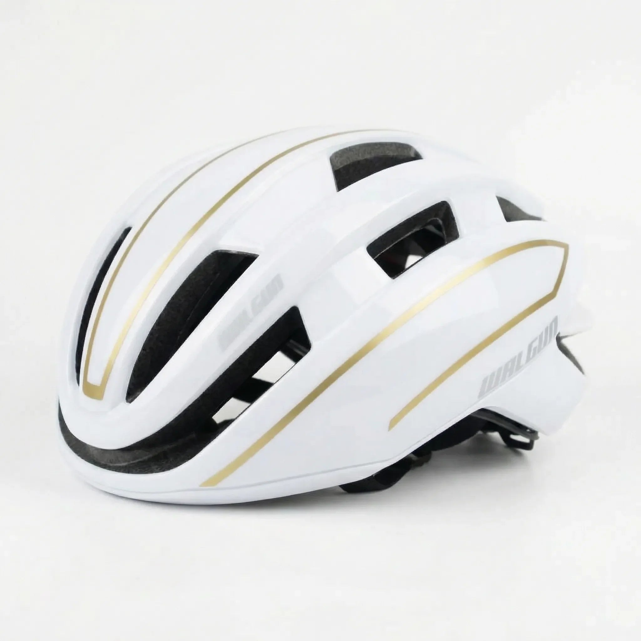 Aerodynamischer Rennradhelm mit Belüftung und verstellbarem Haltesystem
