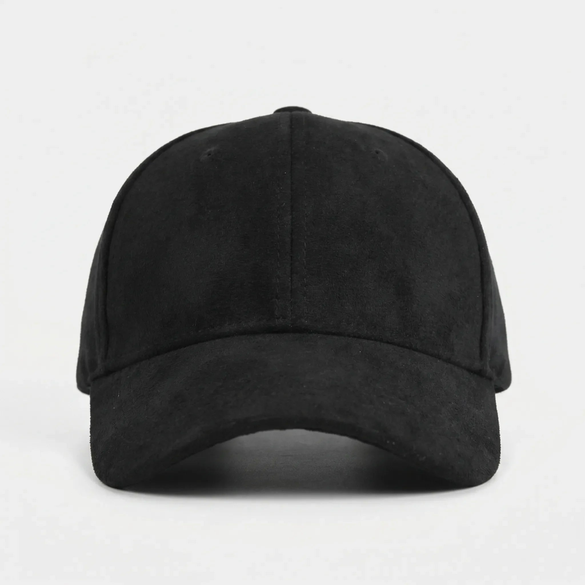 Retro Baseballkappe Wildleder-Optik mit Snapback-Verschluss