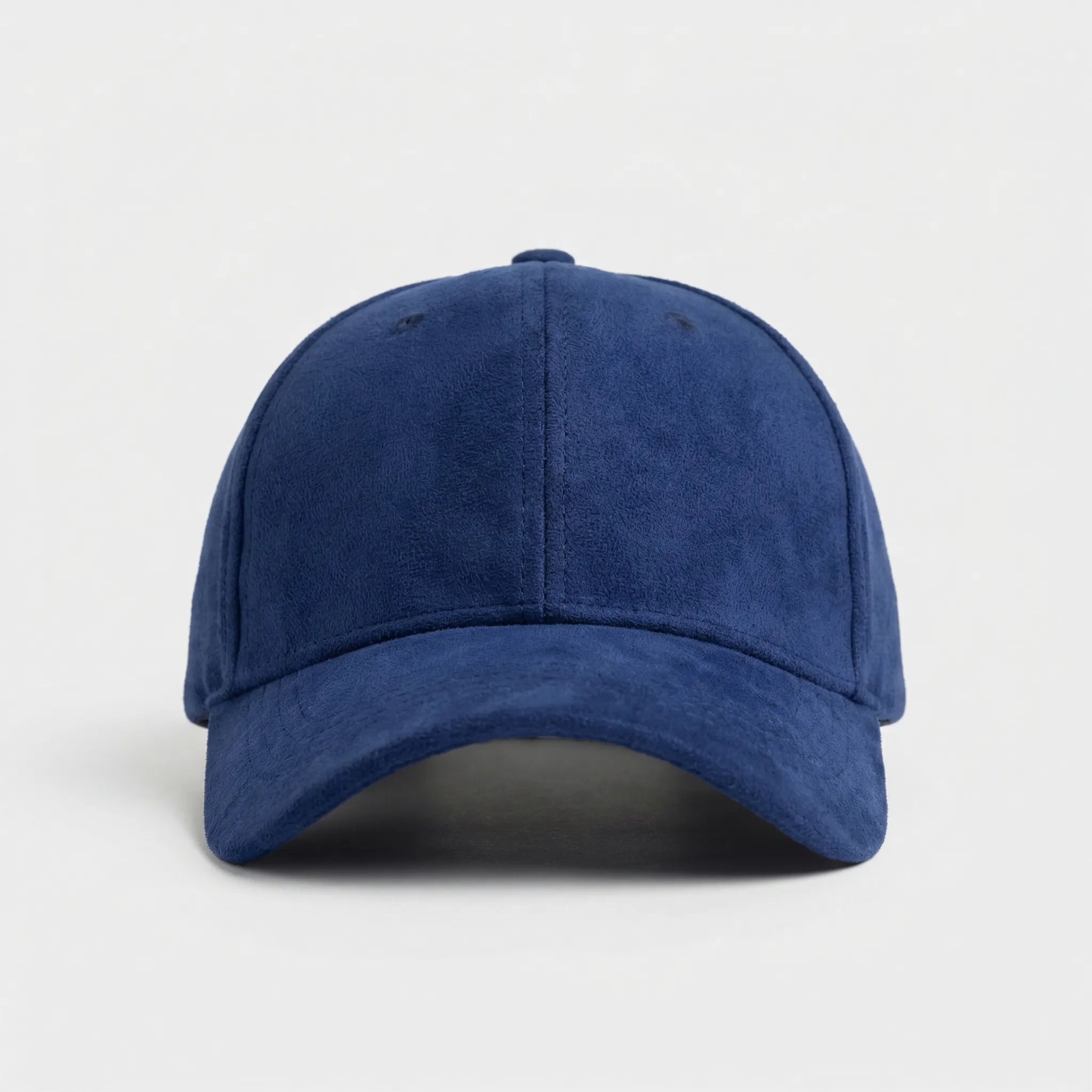 Retro Baseballkappe Wildleder-Optik mit Snapback-Verschluss