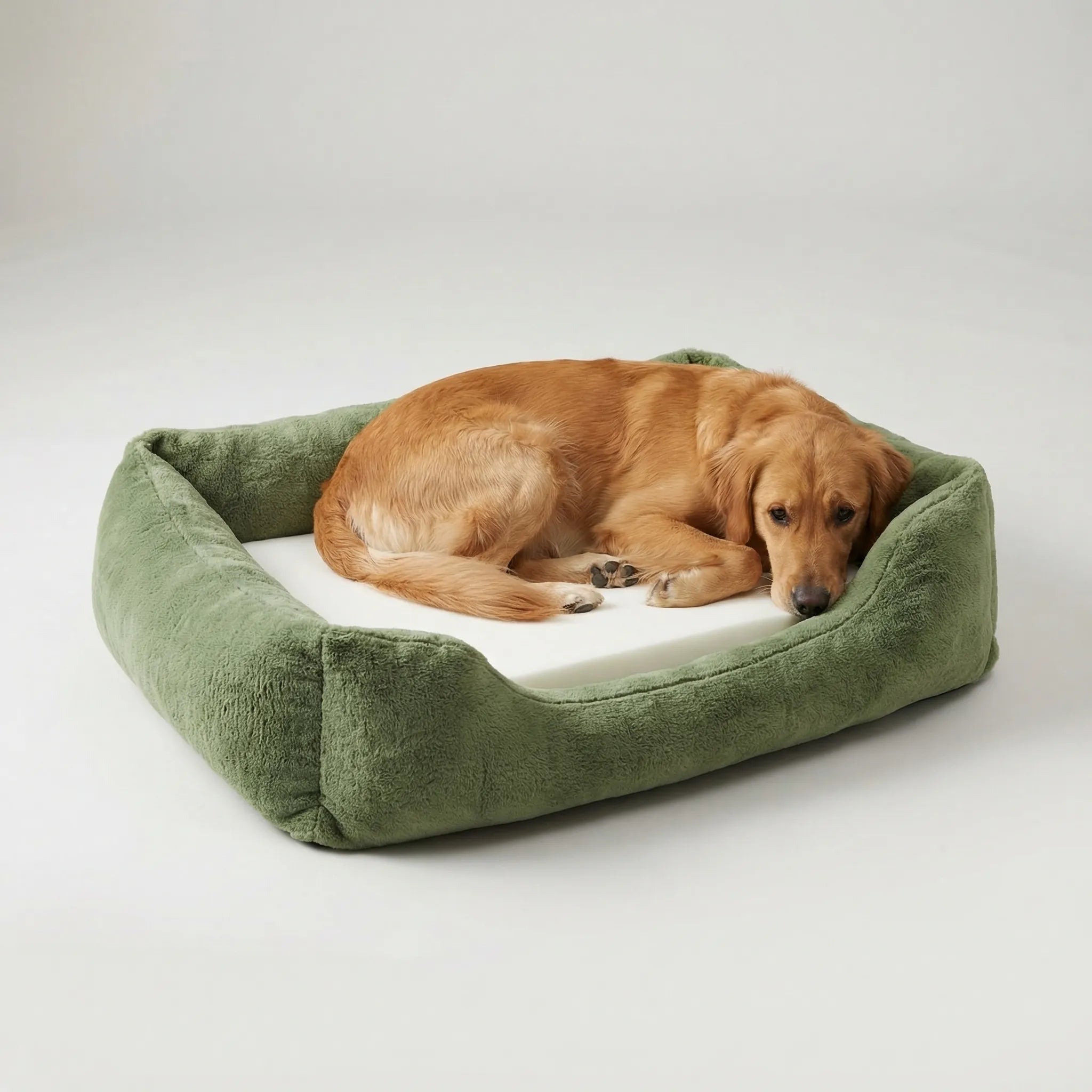 Orthopädisches Haustierbett für Hunde und Katzen mit waschbarem Bezug