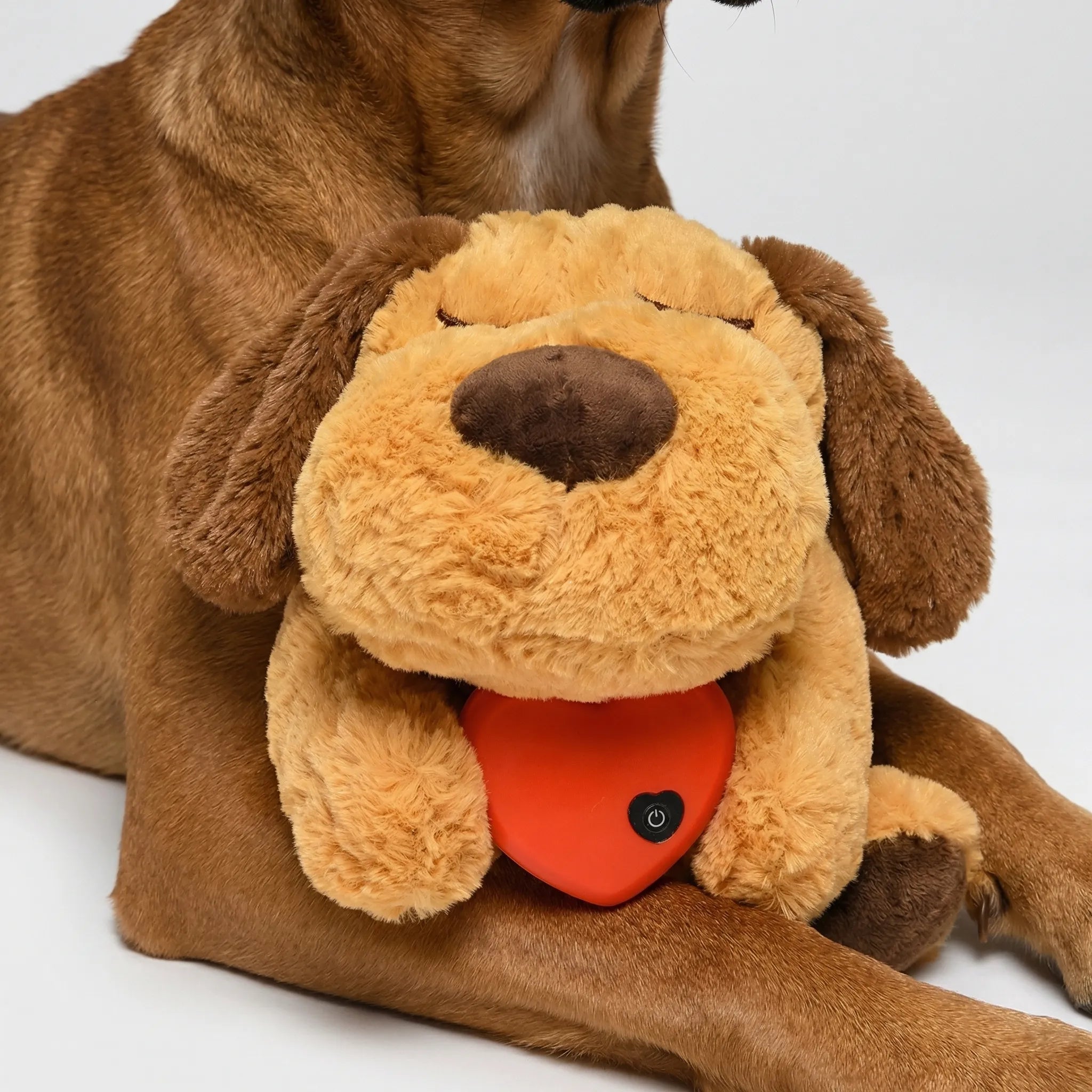 Plüschwelpenspielzeug mit Herzschlagfunktion für Hunde