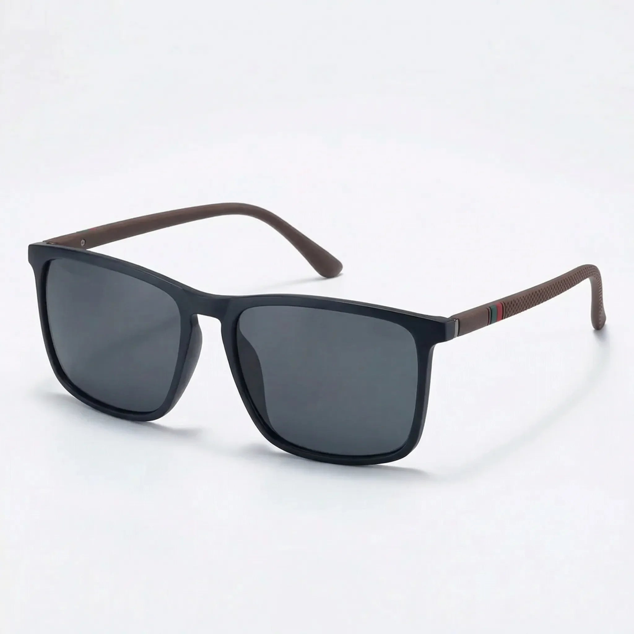 Eckige Herren-Sonnenbrille polarisiert, UV400-Schutz, Fahrbrille