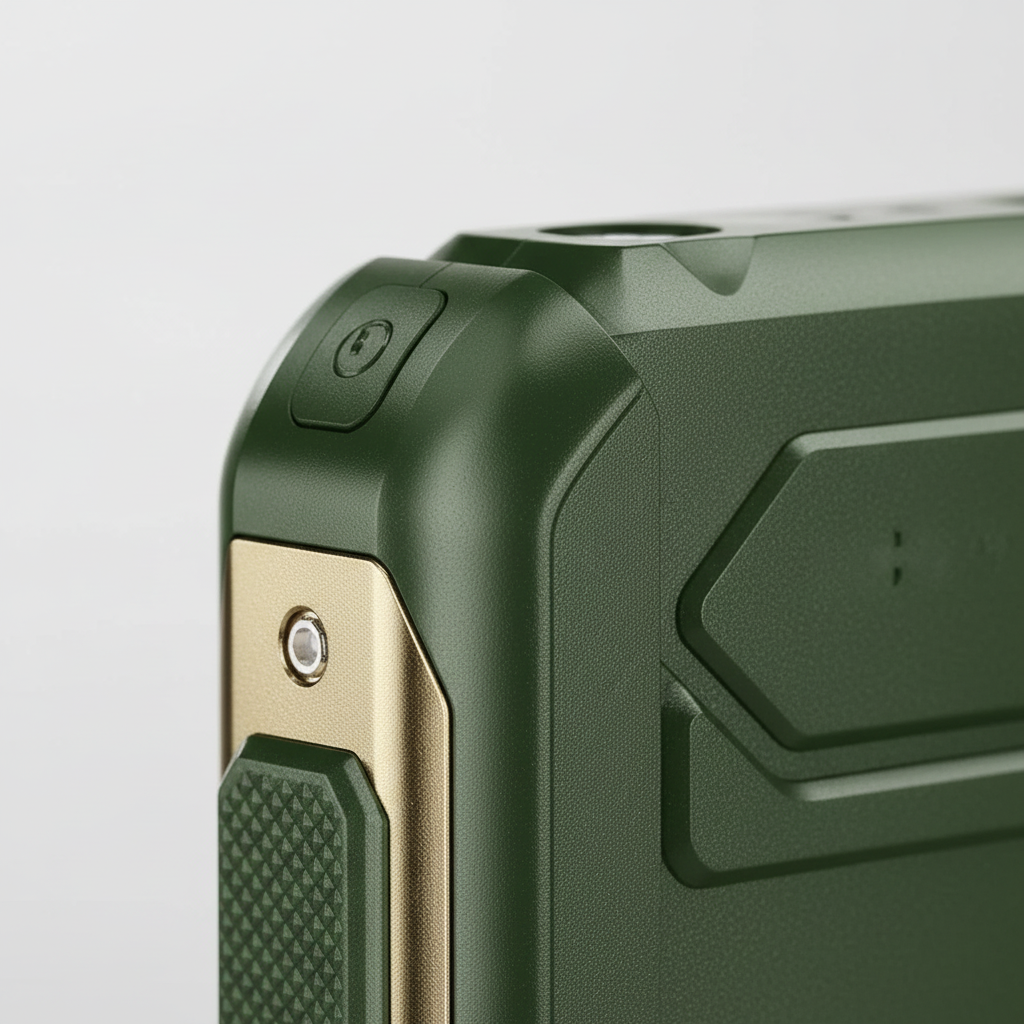 Solar-Powerbank mit integrierten Kabeln und Schnellladetechnologie
