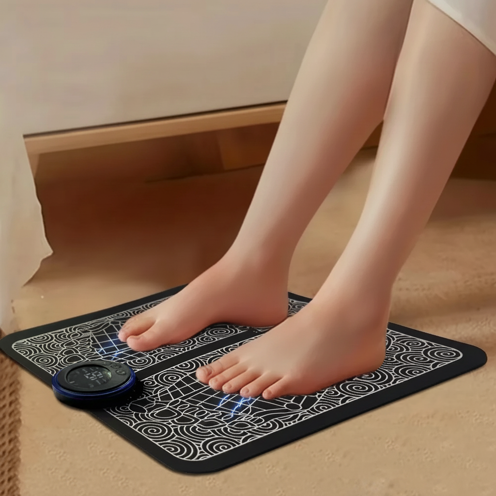 Tragbares elektrisches Fußmassage-Pad mit Composite-Oberfläche