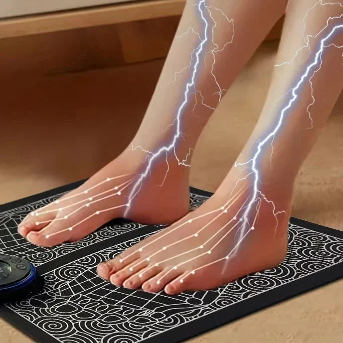 Tragbares elektrisches Fußmassage-Pad mit Composite-Oberfläche