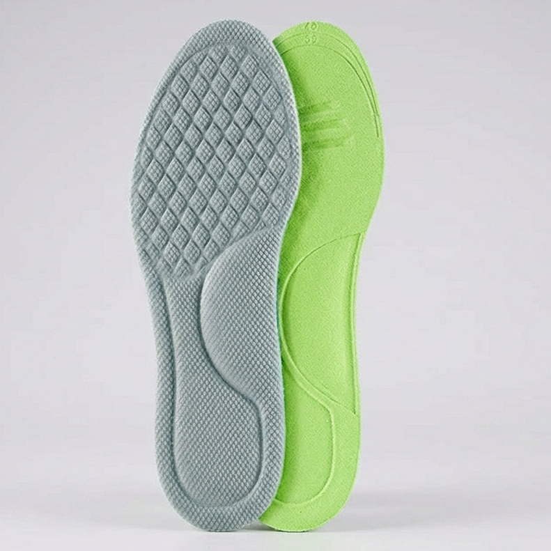 Unisex Memory Foam Einlegesohlen mit Polstern und Feuchtigkeitskontrolle