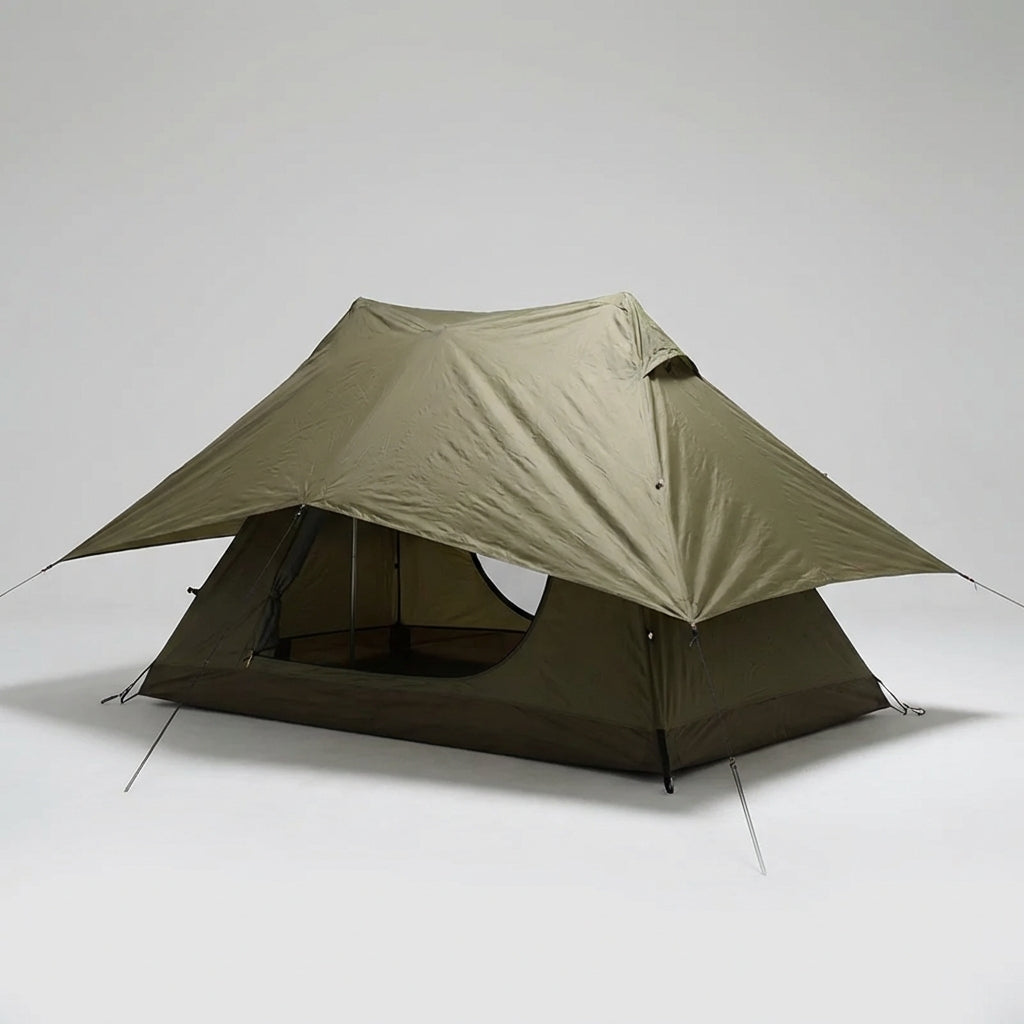Ultraleichtes Ein-Personen-Zelt mit Mesh für Trekking und Camping