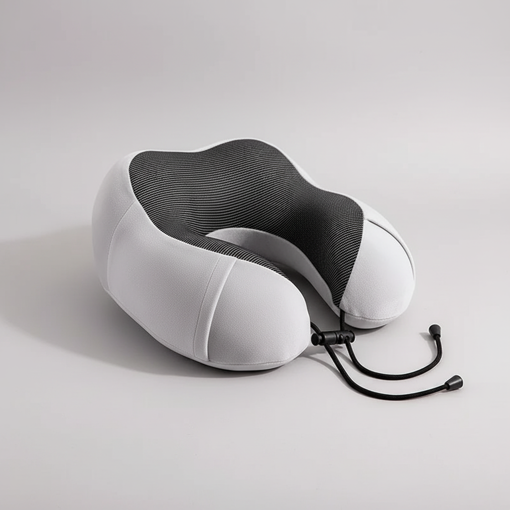U-förmiges Memory-Foam-Nackenkissen ergonomische Halsstütze Reisekissen