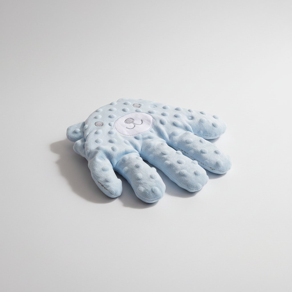 Weiches Säuglings-Druckkissen mit handförmigem Design für beruhigenden Schlaf