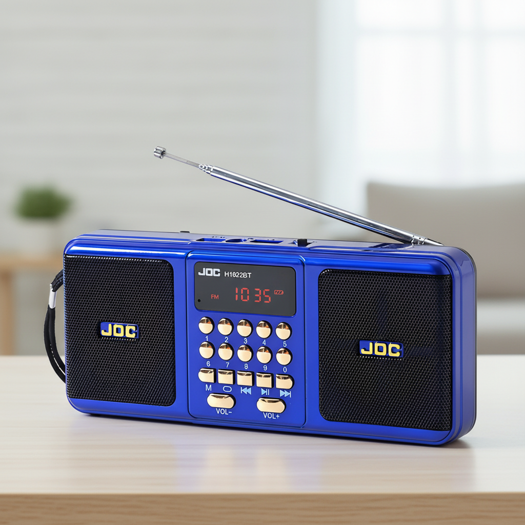 Tragbares Radio Lautsprecher mit Bluetooth Streaming und MP3-Wiedergabe