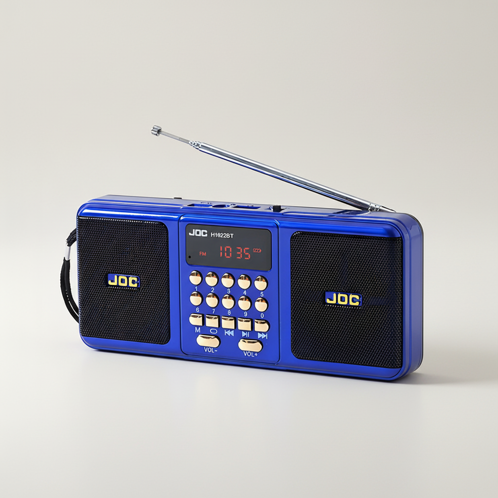 Tragbares Radio Lautsprecher mit Bluetooth Streaming und MP3-Wiedergabe