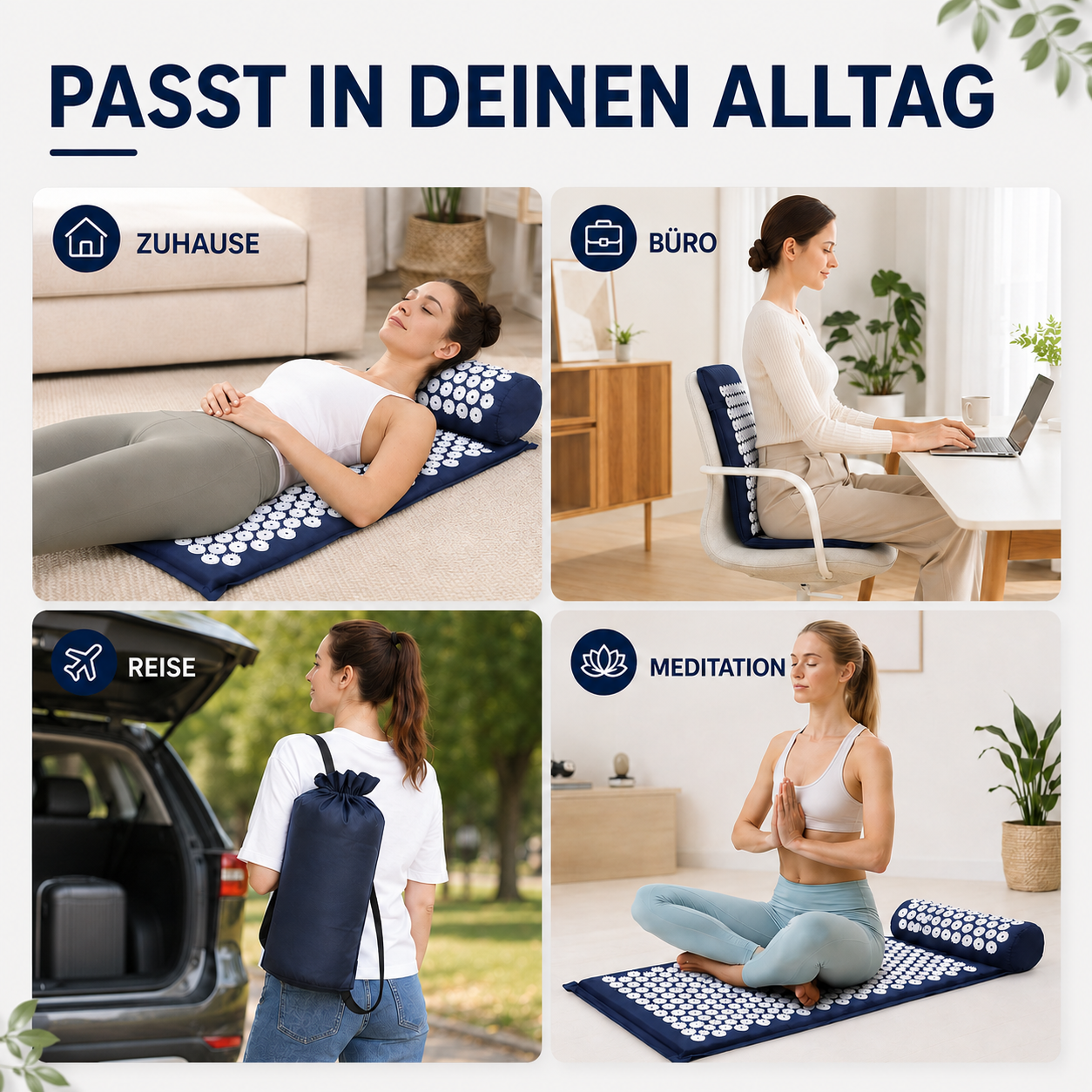 Nordspur | Spikelyn Akupressur-Therapiematten-Set