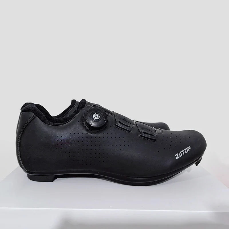 SPD-kompatible Rennrad-Schuhe leicht mit Drehrädchen-Verschluss