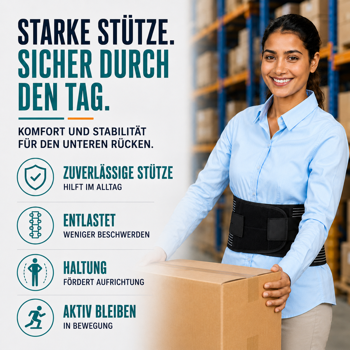 Nordspur | Spineforte Verstellbarer Lendenstützgürtel