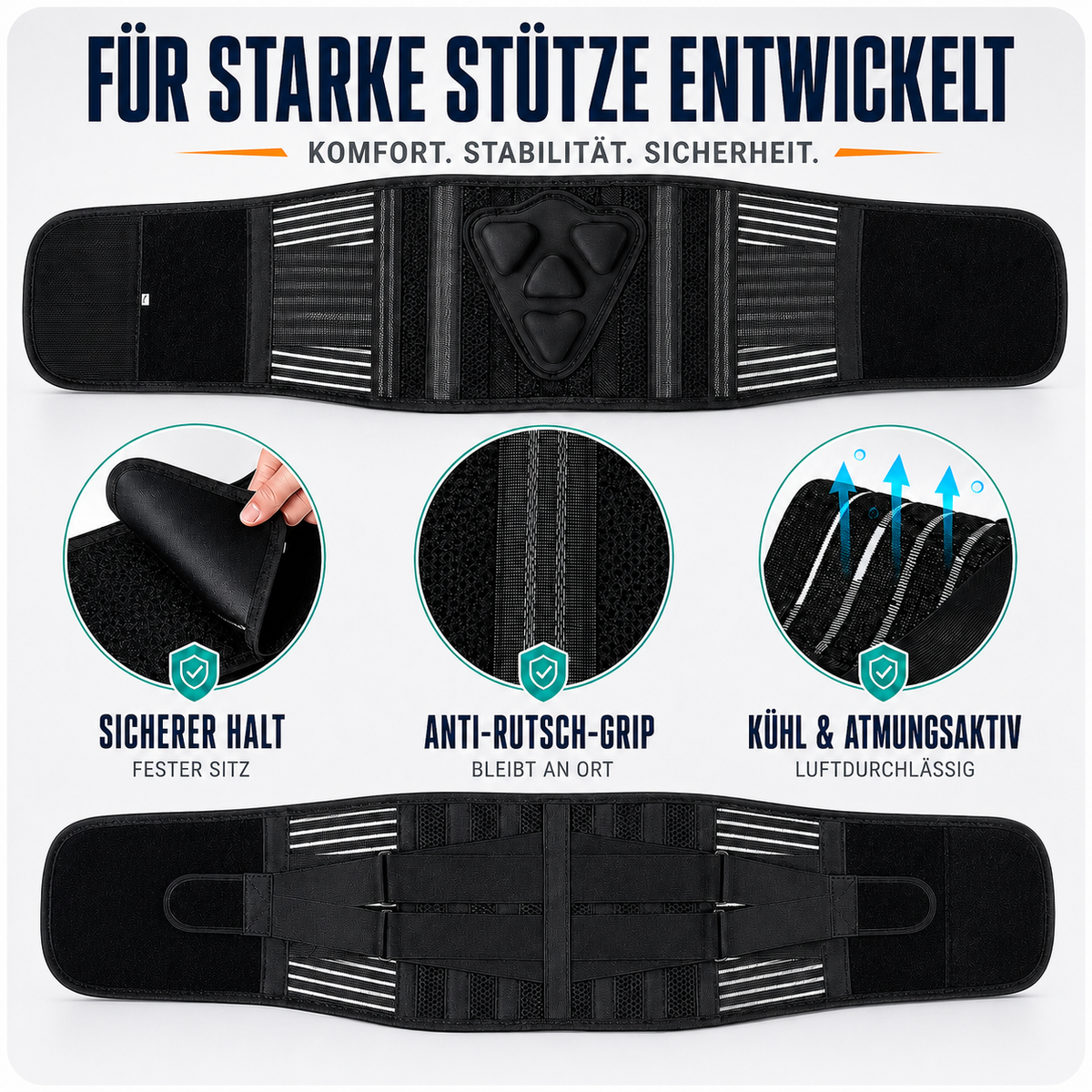 Nordspur | Spineforte Verstellbarer Lendenstützgürtel