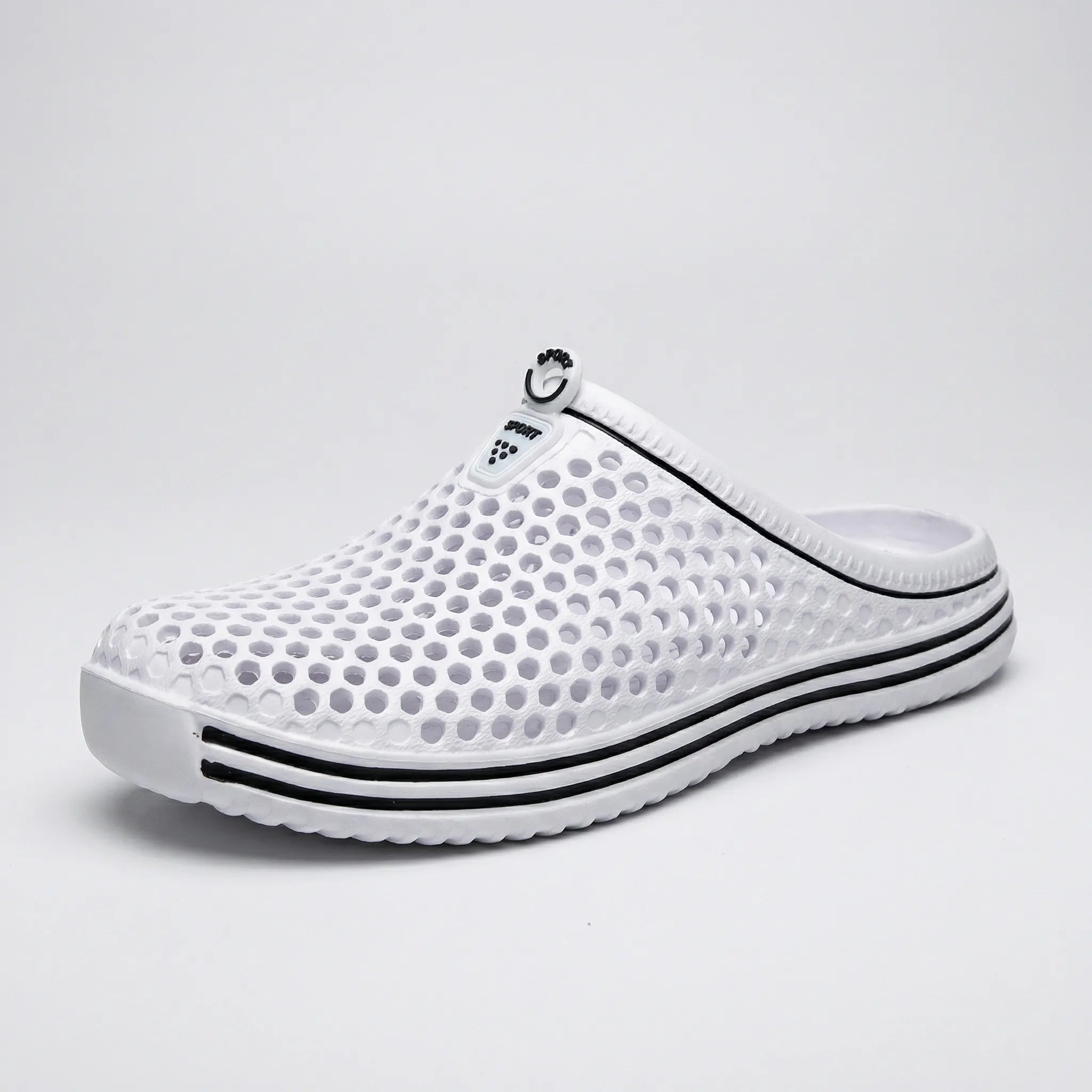 Wasser-Sandale Slip-On perforiertes Design schnelltrocknend