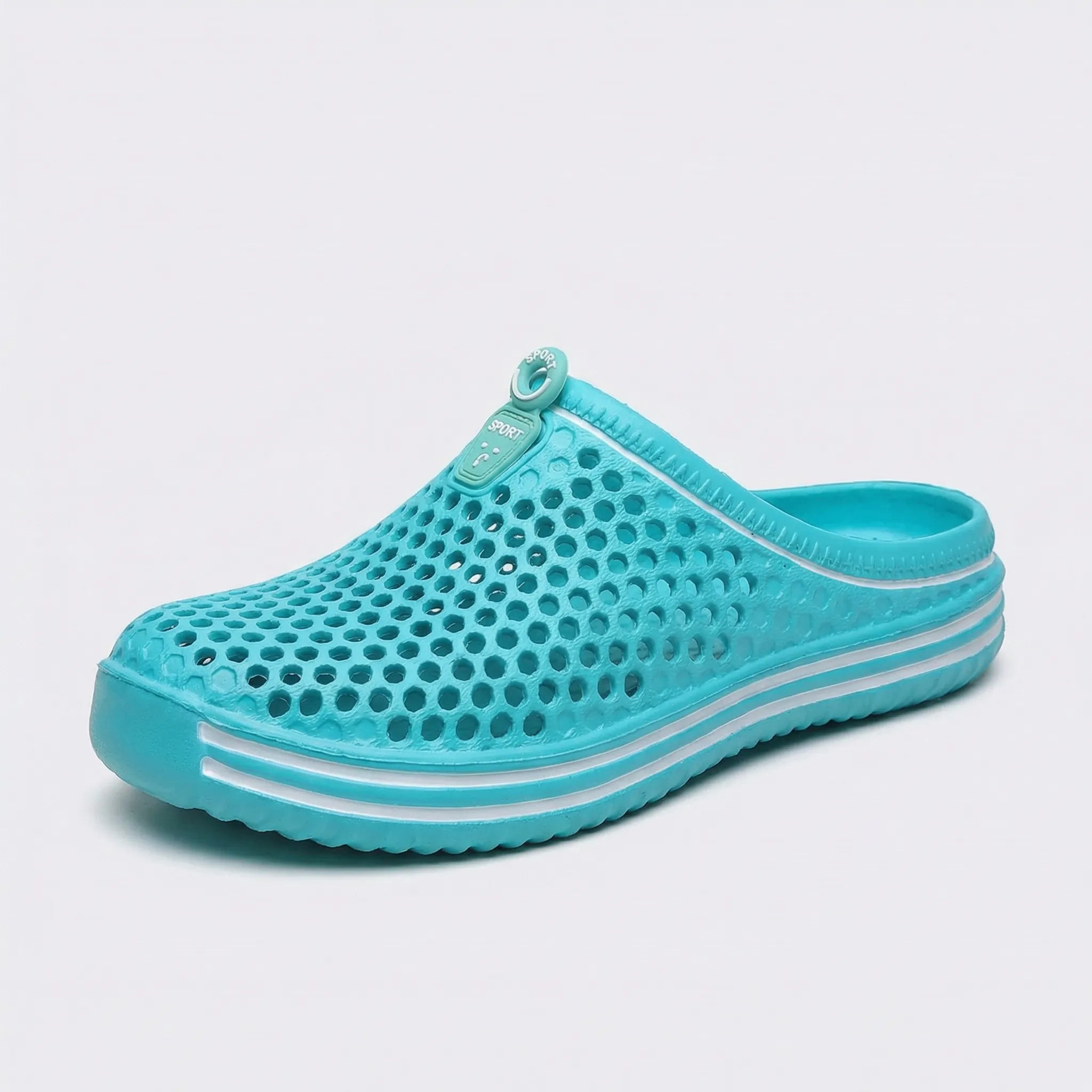 Wasser-Sandale Slip-On perforiertes Design schnelltrocknend