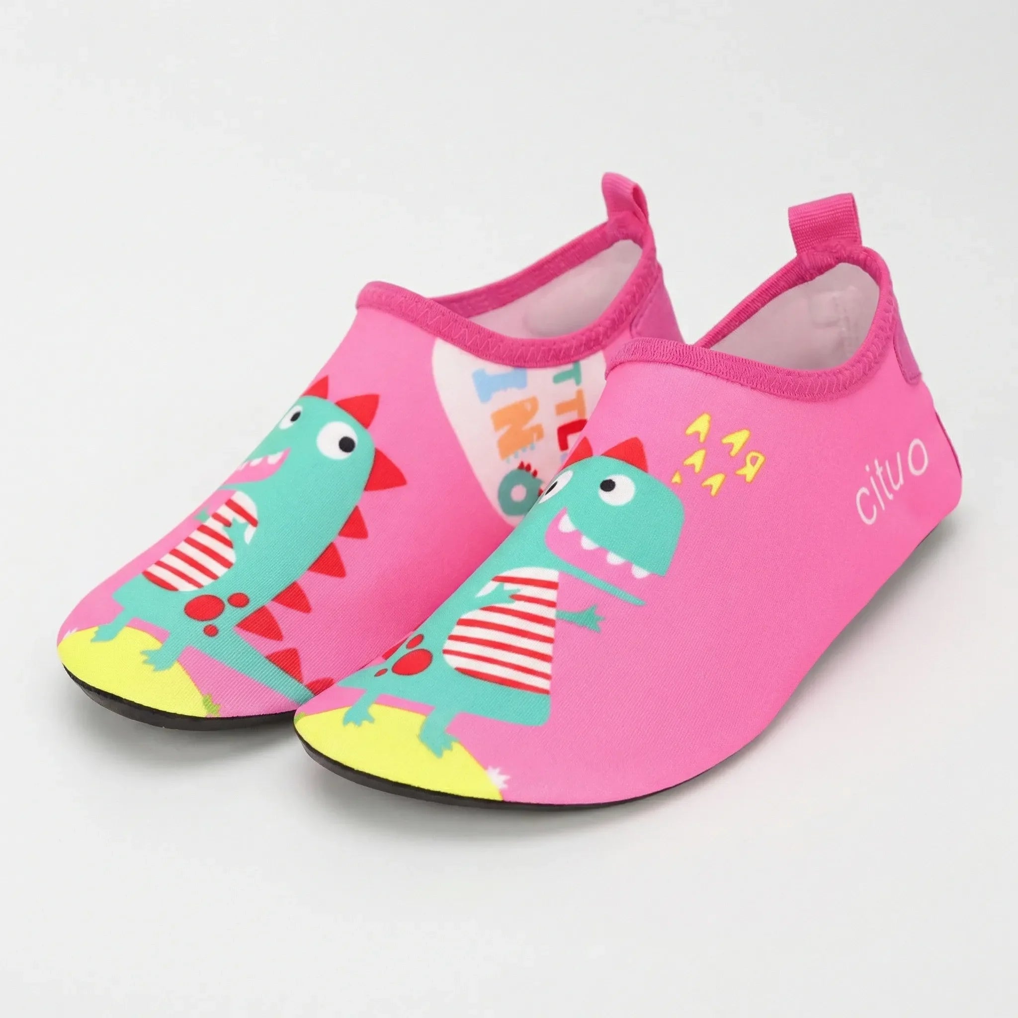 Kinderwasserschuhe leicht rutschfest bunte Designs Strand Pool