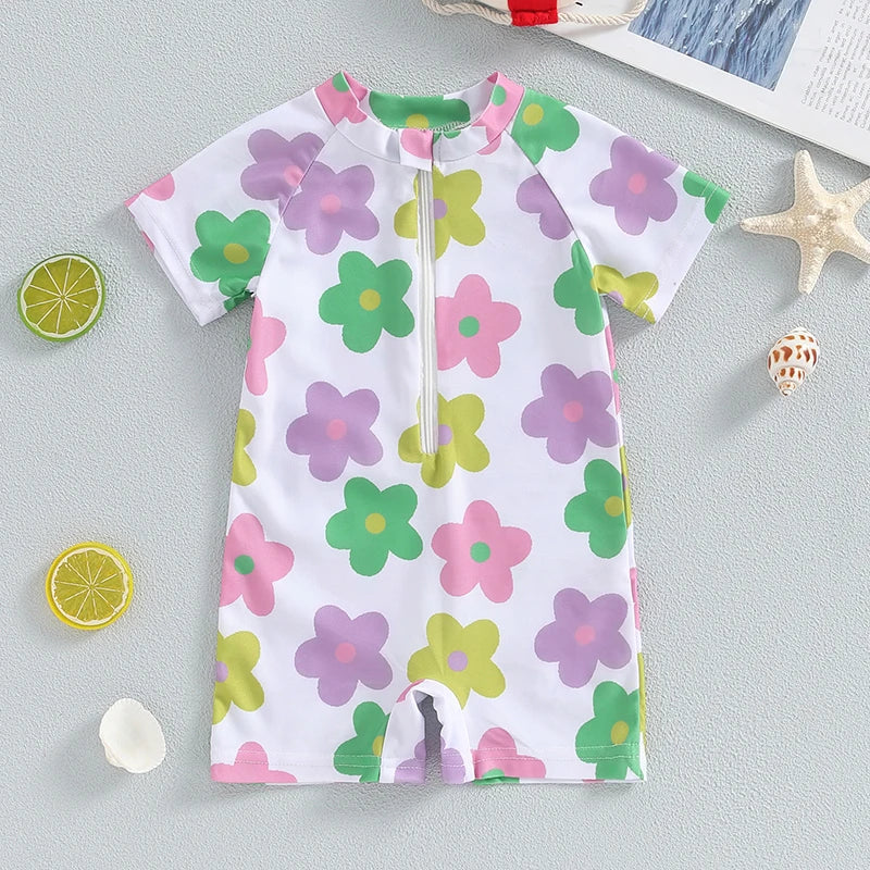 Nordspur | Splashosaur Short Sleeve Zip Romper