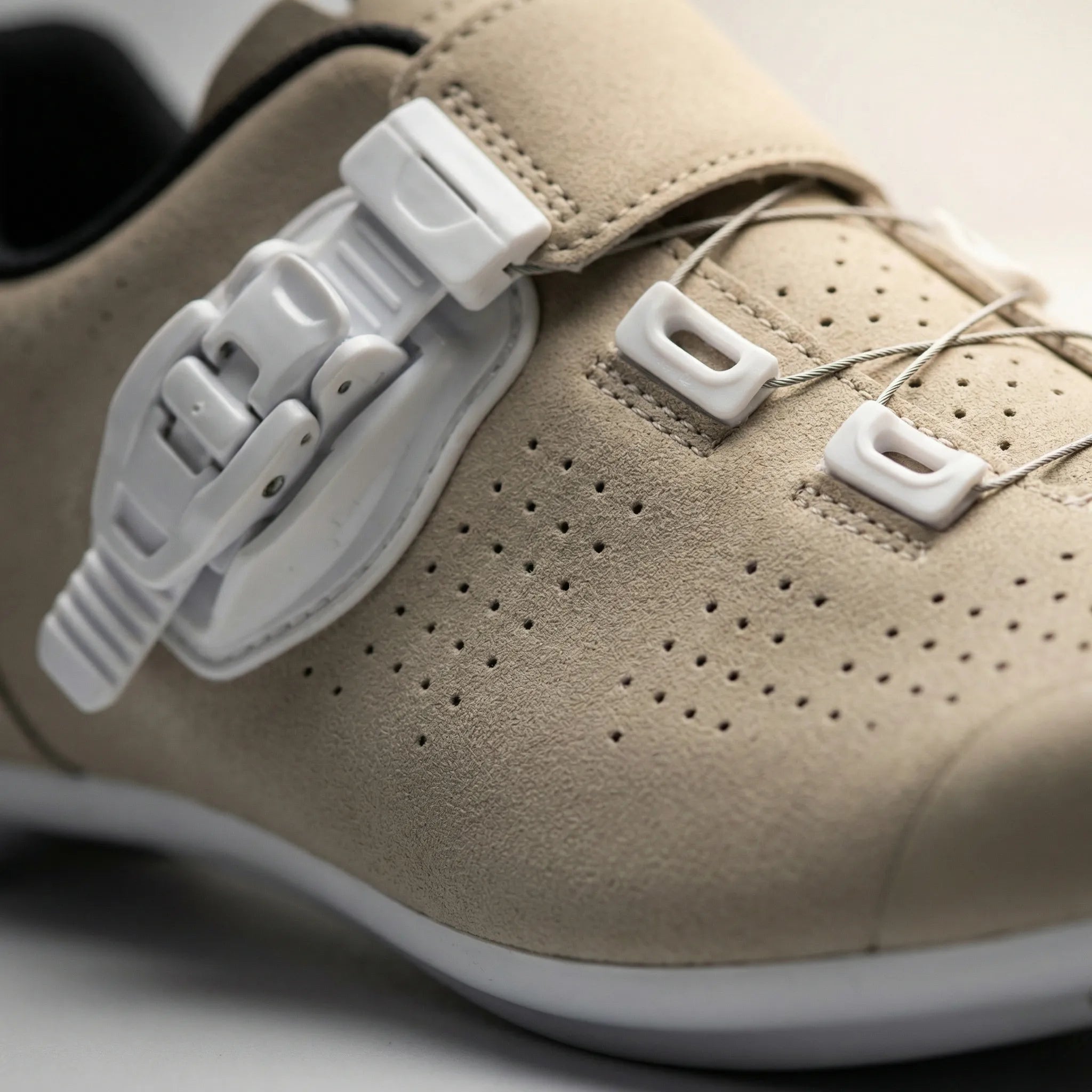 Rennrad-Schuh SPD-kompatibel atmungsaktiv Drehschnallen-Verschluss