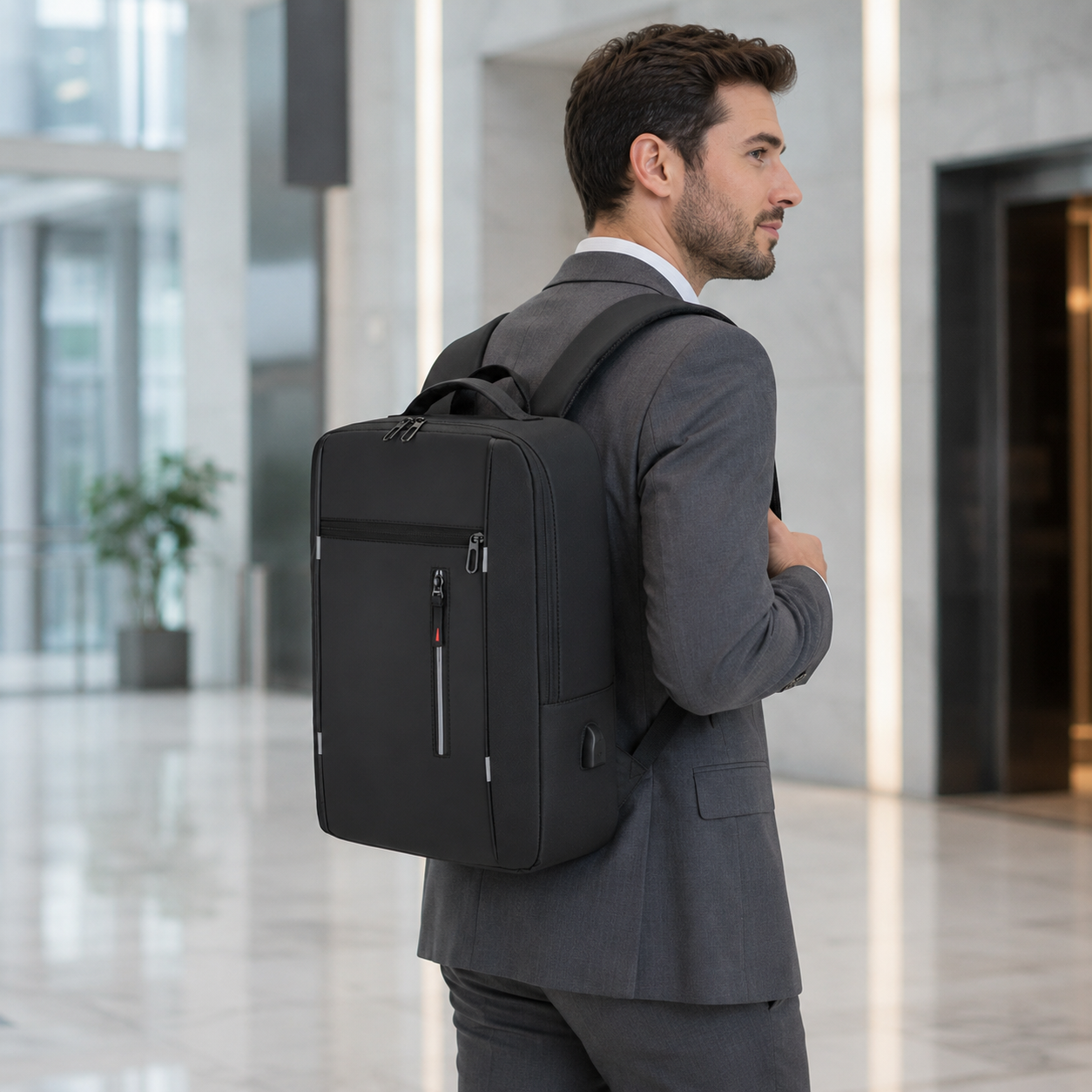 Nordspur | Spritzwassergeschützter Business-Rucksack