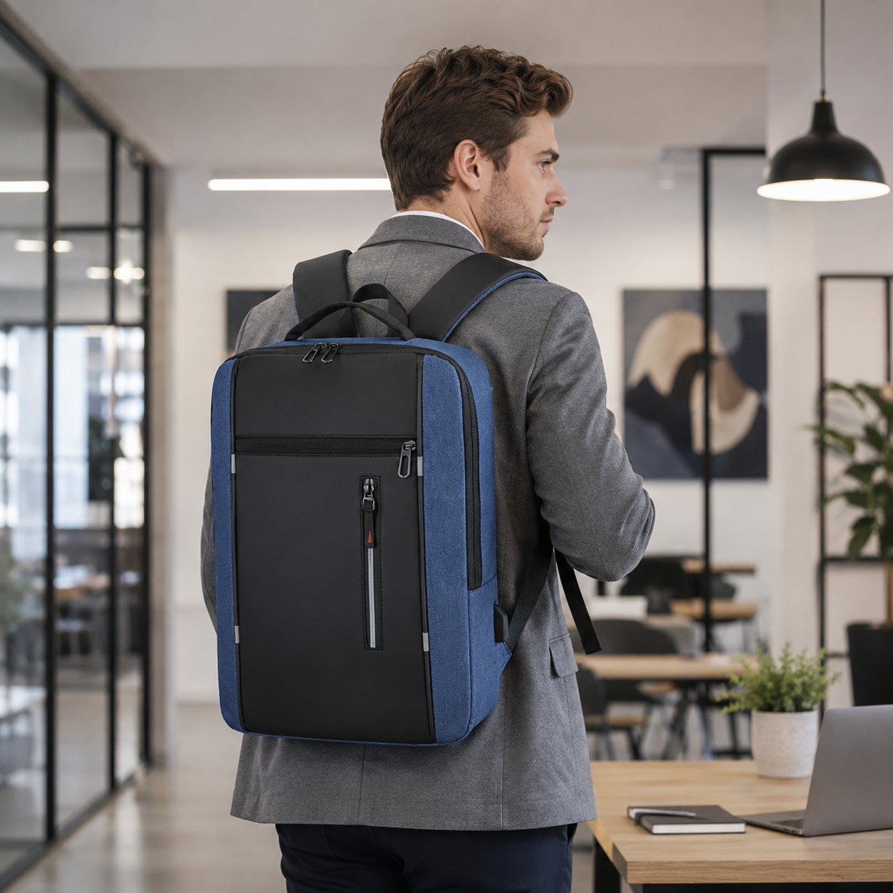 Nordspur | Spritzwassergeschützter Business-Rucksack