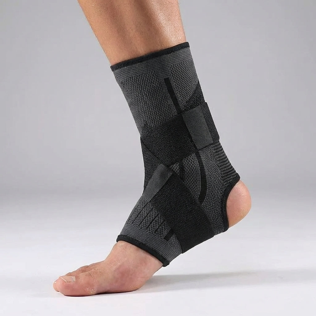 Verstellbare Kompressions-Knöchelbandage für Sport und Alltag